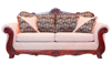 Imagen de Sofa Garbin beige/chocolate