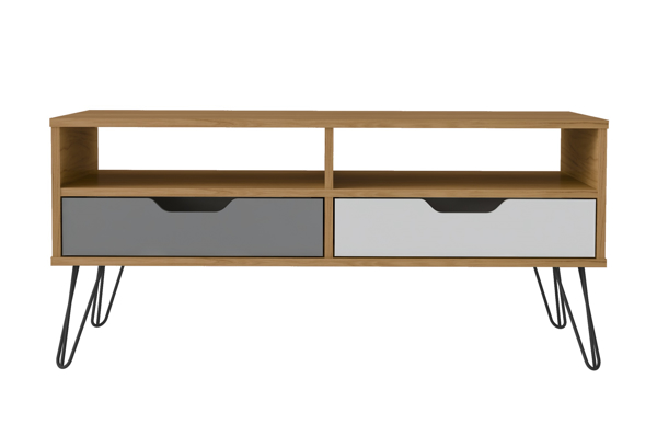 Imagen de Mesa de centro Bertolini Estocolmo roble/gráfito