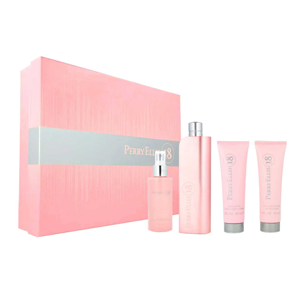 Imagen de Set Perfume Dama Perry Ellis EDP 18 4PZS MPER18SET4