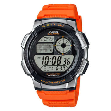 Imagen de Reloj Caballero Casio Ae-1000w-4bvcf Naranja