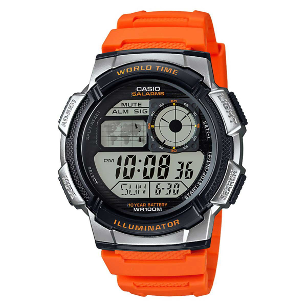 Imagen de Reloj Caballero Casio Ae-1000w-4bvcf Naranja