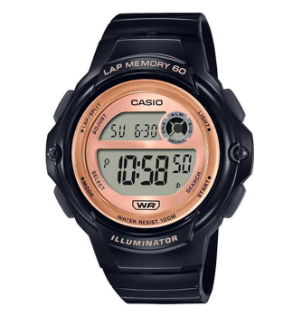 Imagen de Reloj Dama    Casio Lws-1200h-1avcf Negro C/dorado