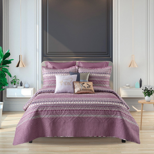 Imagen de Edredon TUNDRA King Size Doble Vista Lila