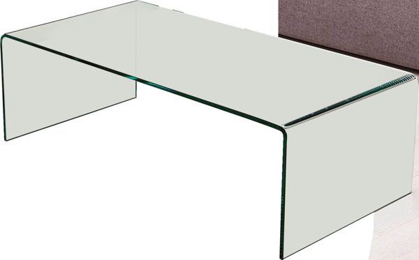 Imagen de Mesa de centro Malik cristal templado