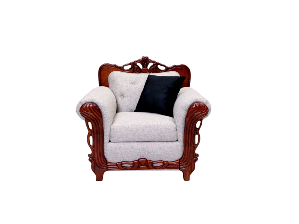 Sillón -Sillón Ziron Jackard Gris