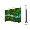 Imagen de Televisor Smart Tv  Ultra Hd 4k LG 55UP7710PSB 55" *