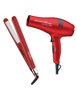 Imagen de Kit De Belleza Babyliss Volare Alaciadora y Secadora K55130res Rojo