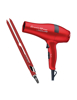 Imagen de Kit De Belleza Babyliss Volare Alaciadora y Secadora K55130res Rojo