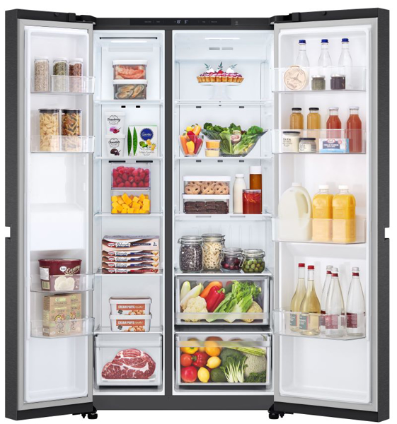 Imagen de Refrigerador LG VS23BEP 23 pies Negro