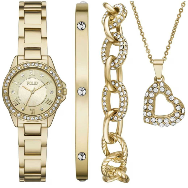 Imagen de Reloj Dama Folio Fmdfl2057 Dorado *