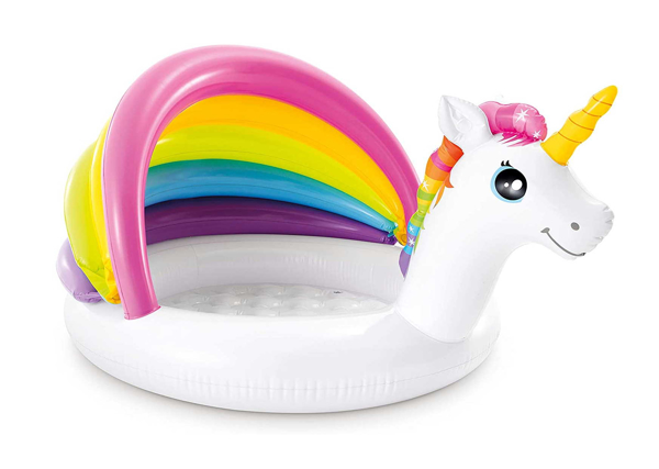 Imagen de Alberca Intex 57113 unicornio p/bebe de 1.27mts x 1.02mts x 69cm