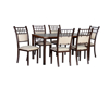 Imagen de Antecomedor tubular Andre 6 Sillas cobre