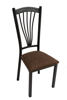 Imagen de Antecomedor tubular Magda 6 sillas chocolate