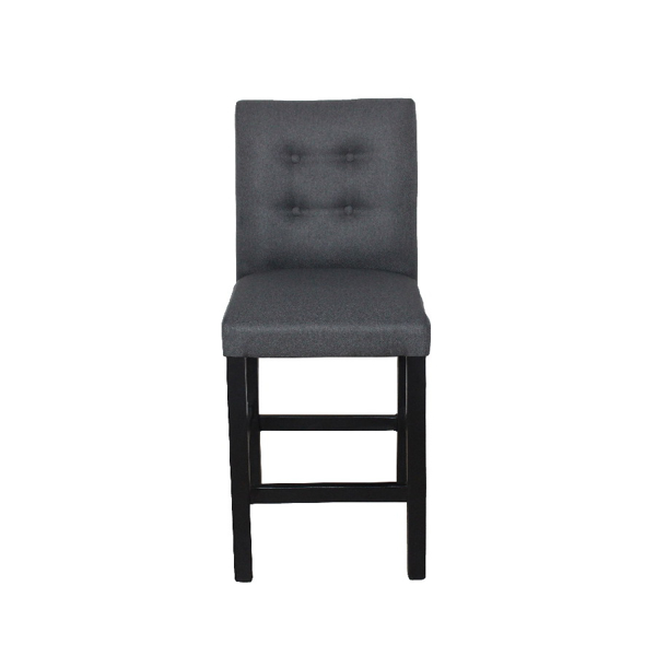 Imagen de Banco desayunador Cairo gris/chocolate