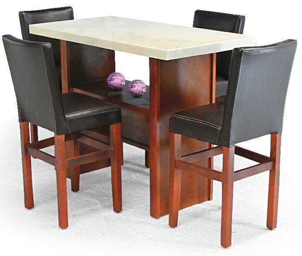 Imagen de Banco desayunador Paris nogal